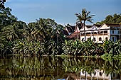 Bakong temple - the large moat surrounding the site.